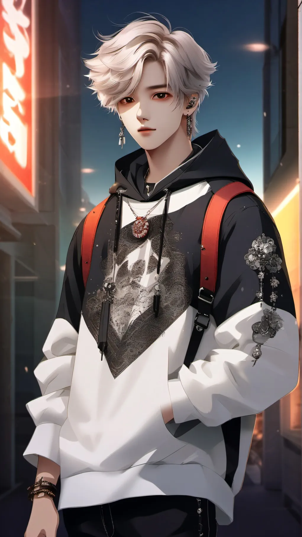 ai character: best friend background