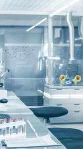 ai character: lab background