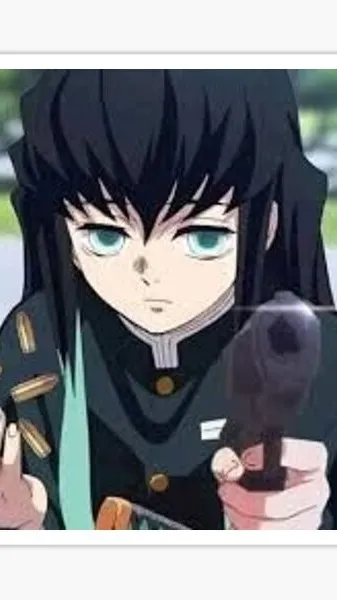 ai character: KNY  Horror Film background