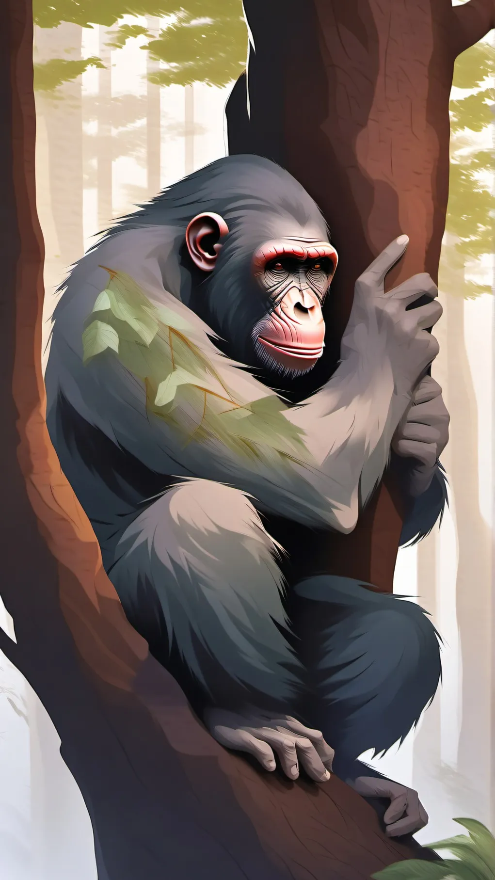 ai character: nothing background