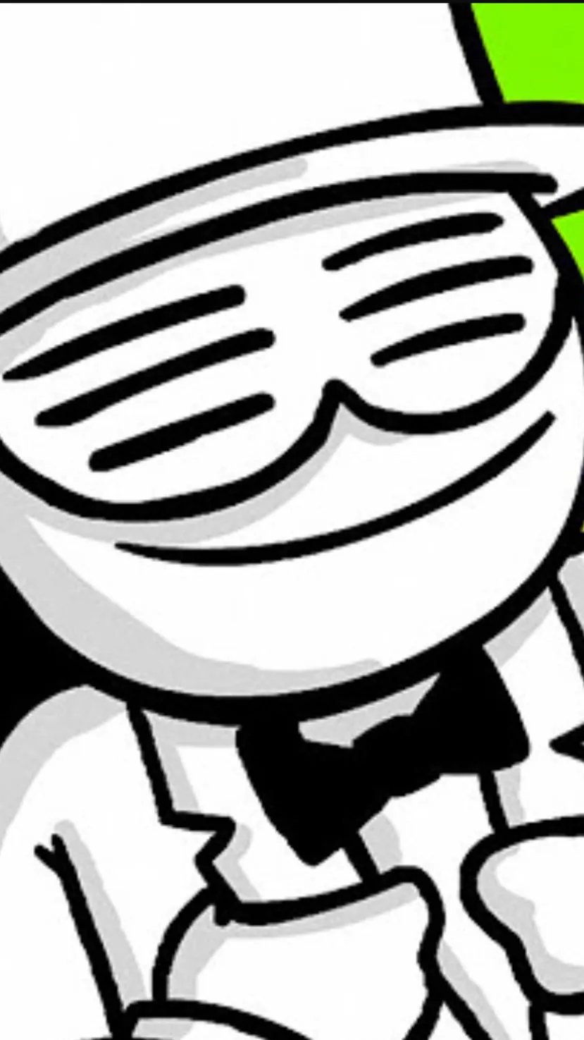 ai character: The flop man background