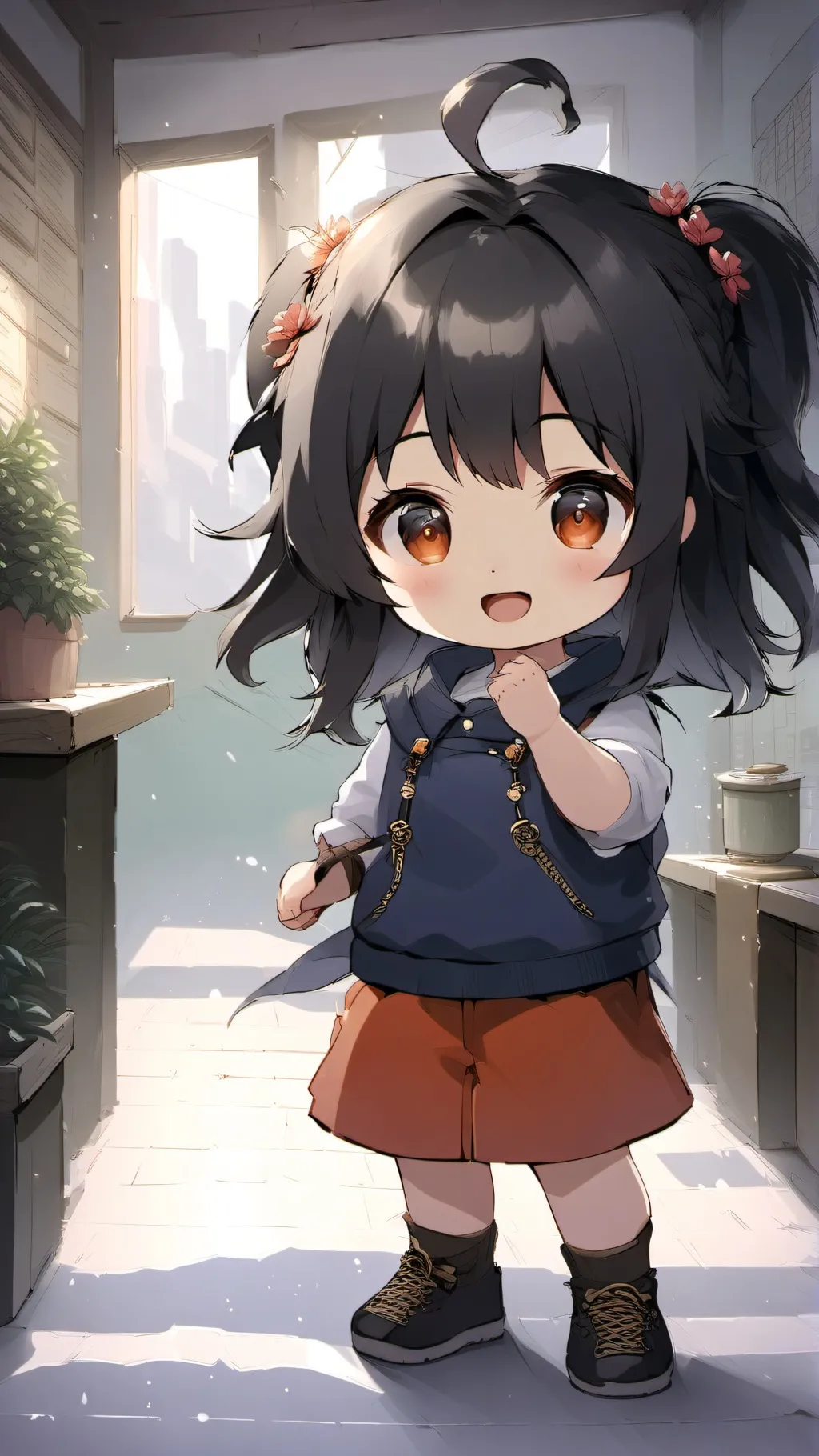 ai character: Spoiled Sis ruby background