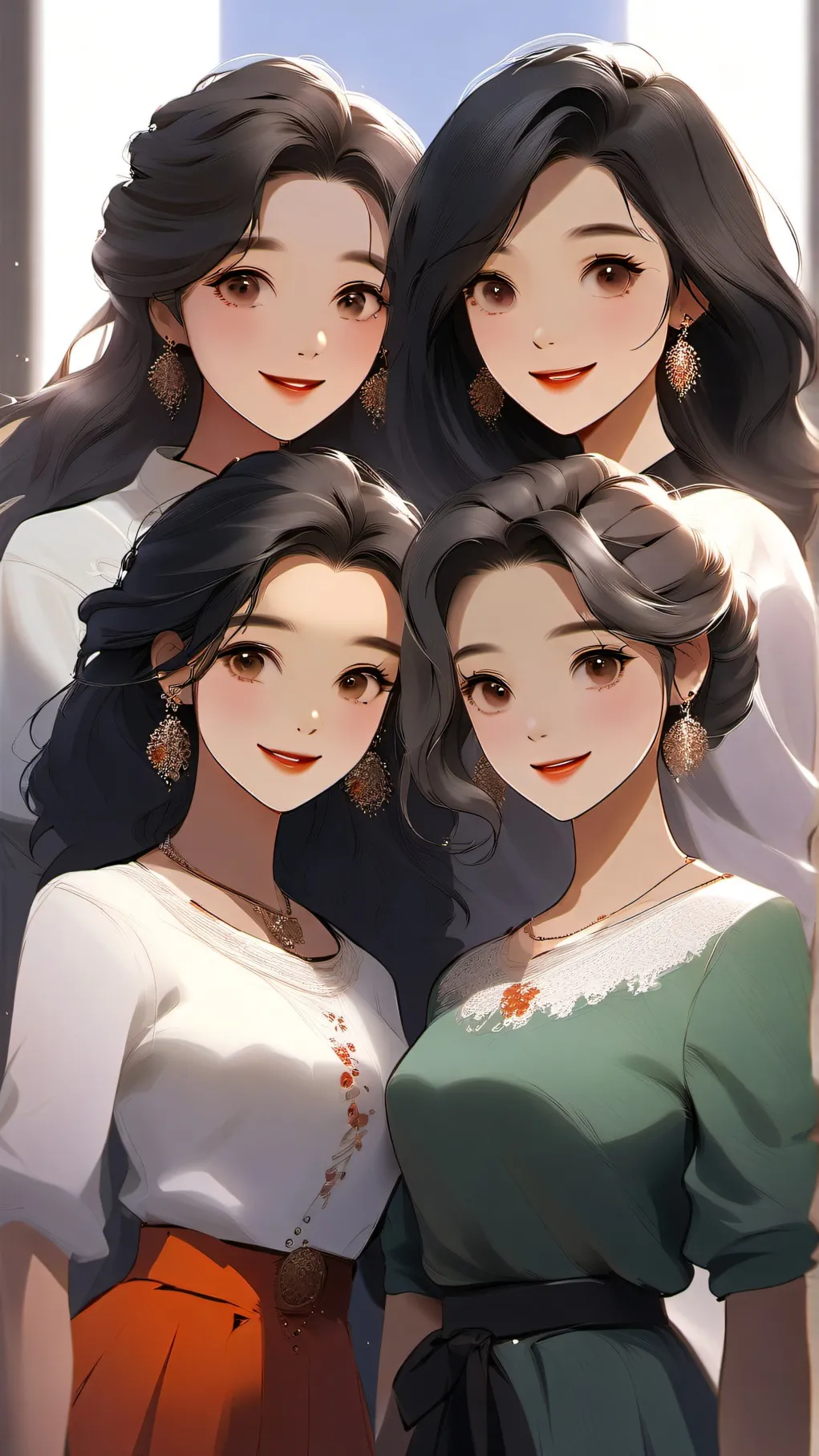 ai character: Best friends background