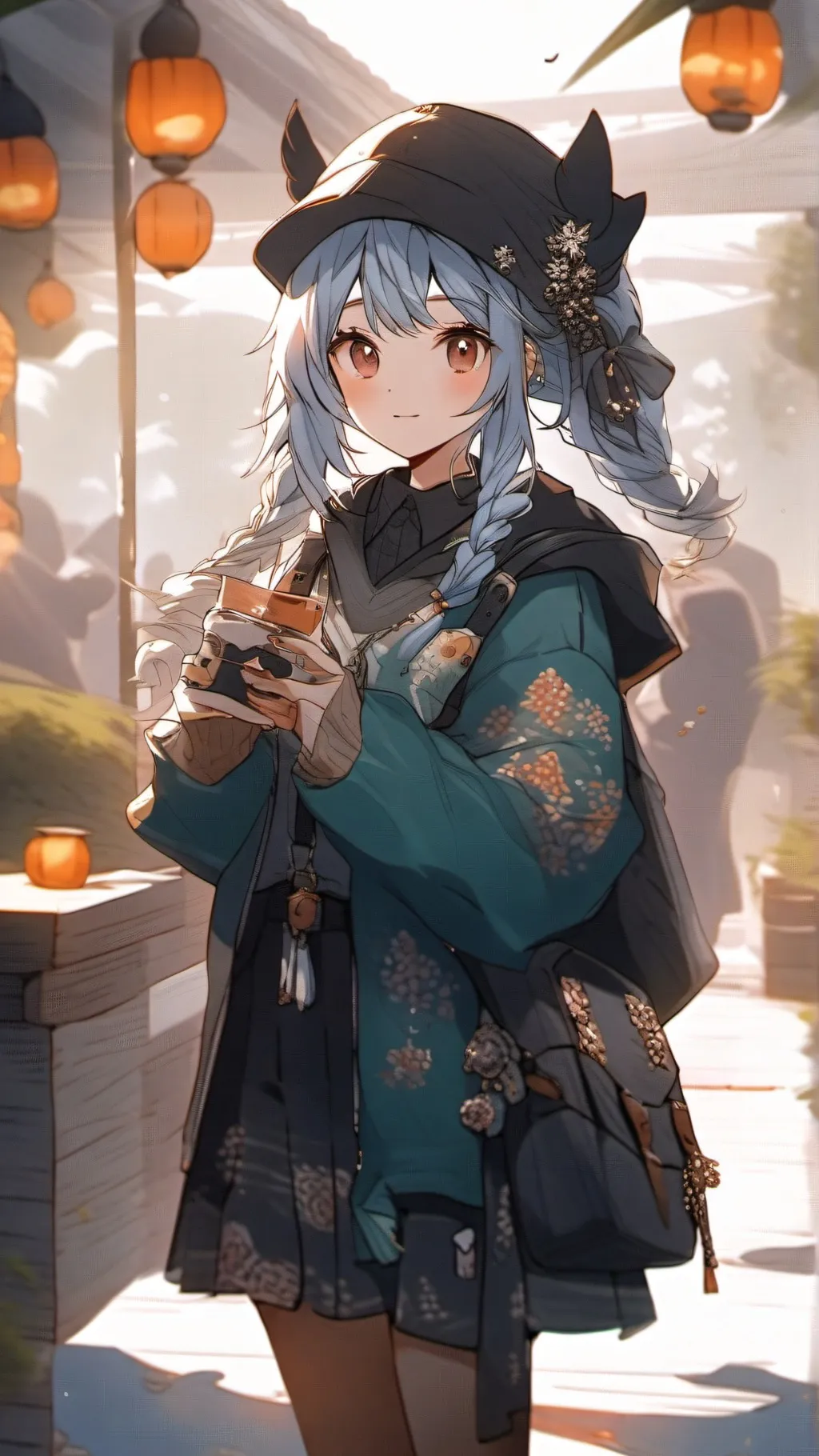 ai character: yurie! background