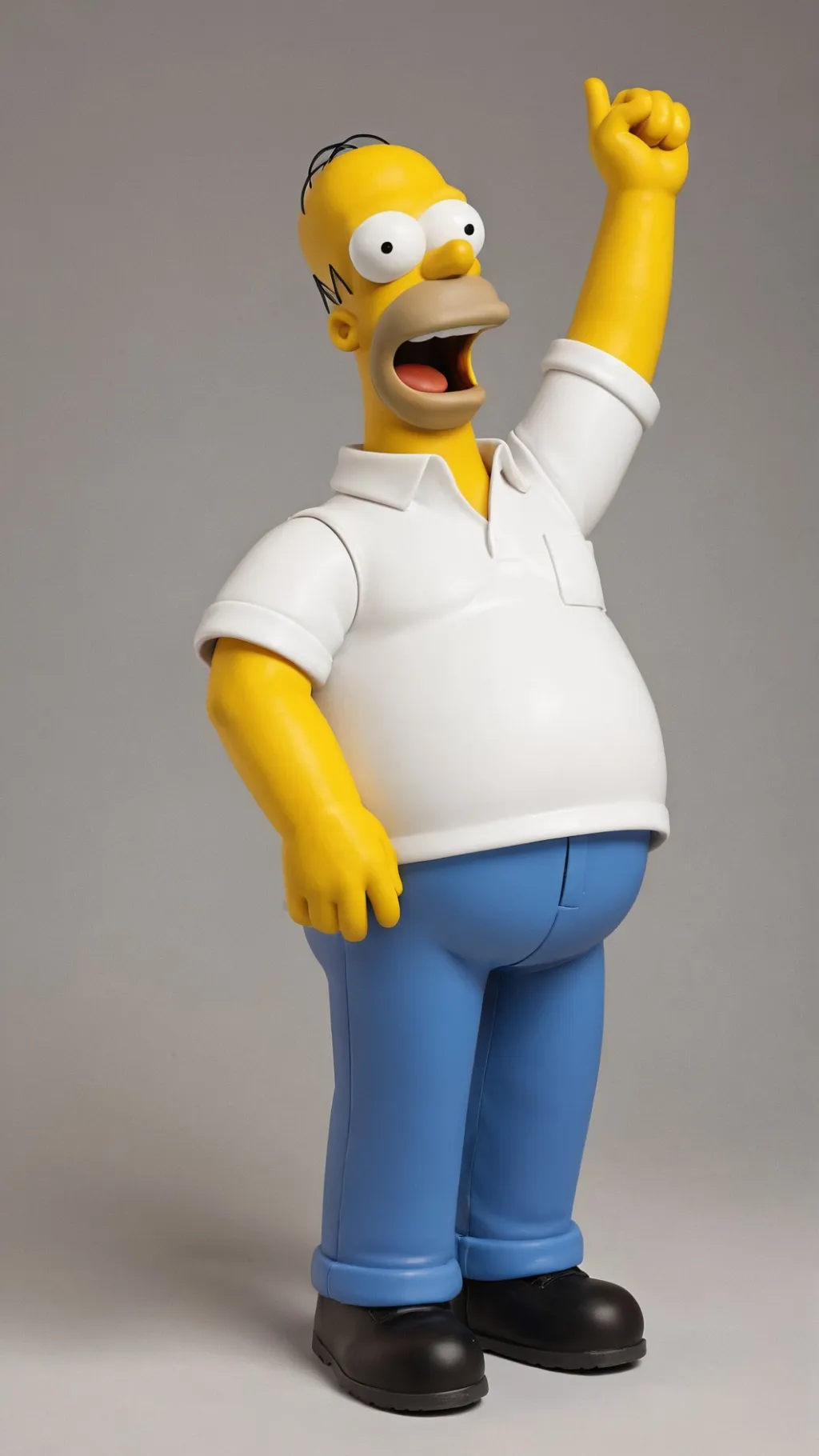 ai character: Homer Simpson background