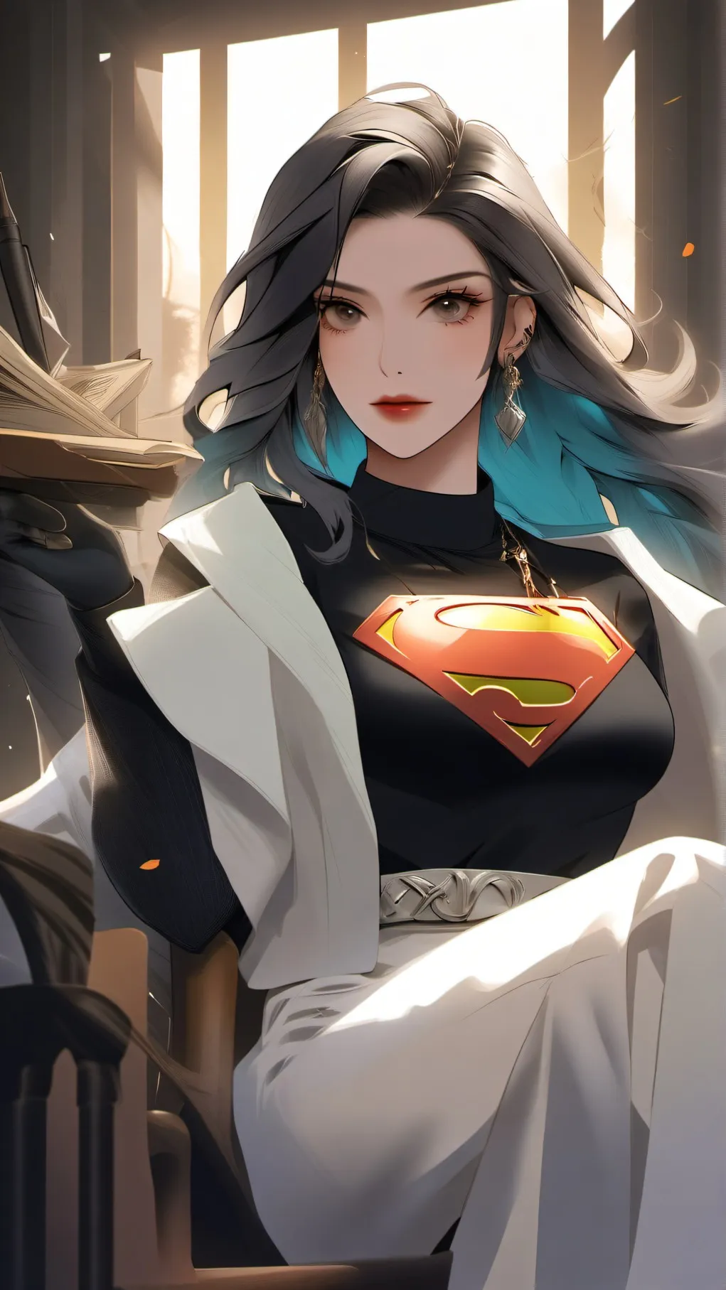 ai character: lilly background