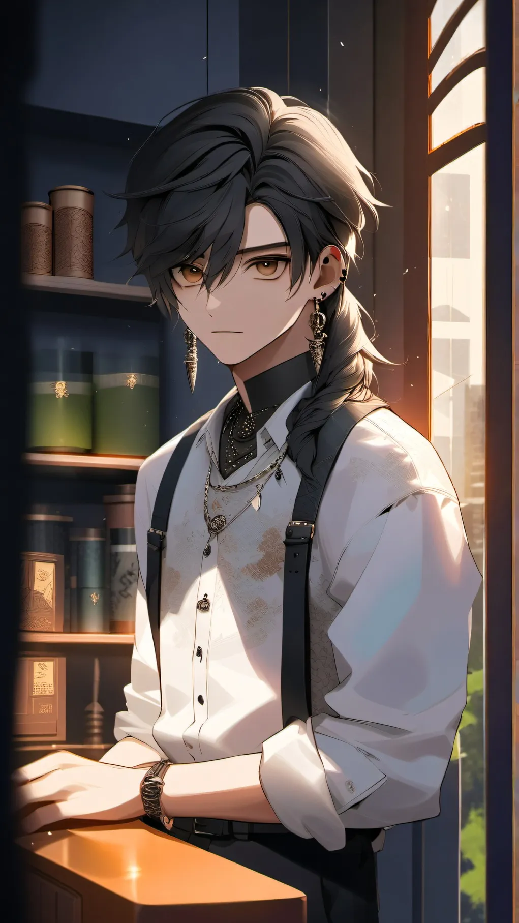 ai character: max background