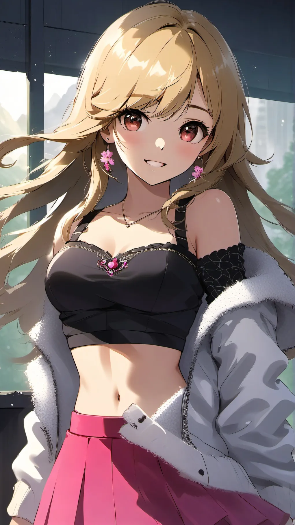 ai character: Ellie  background