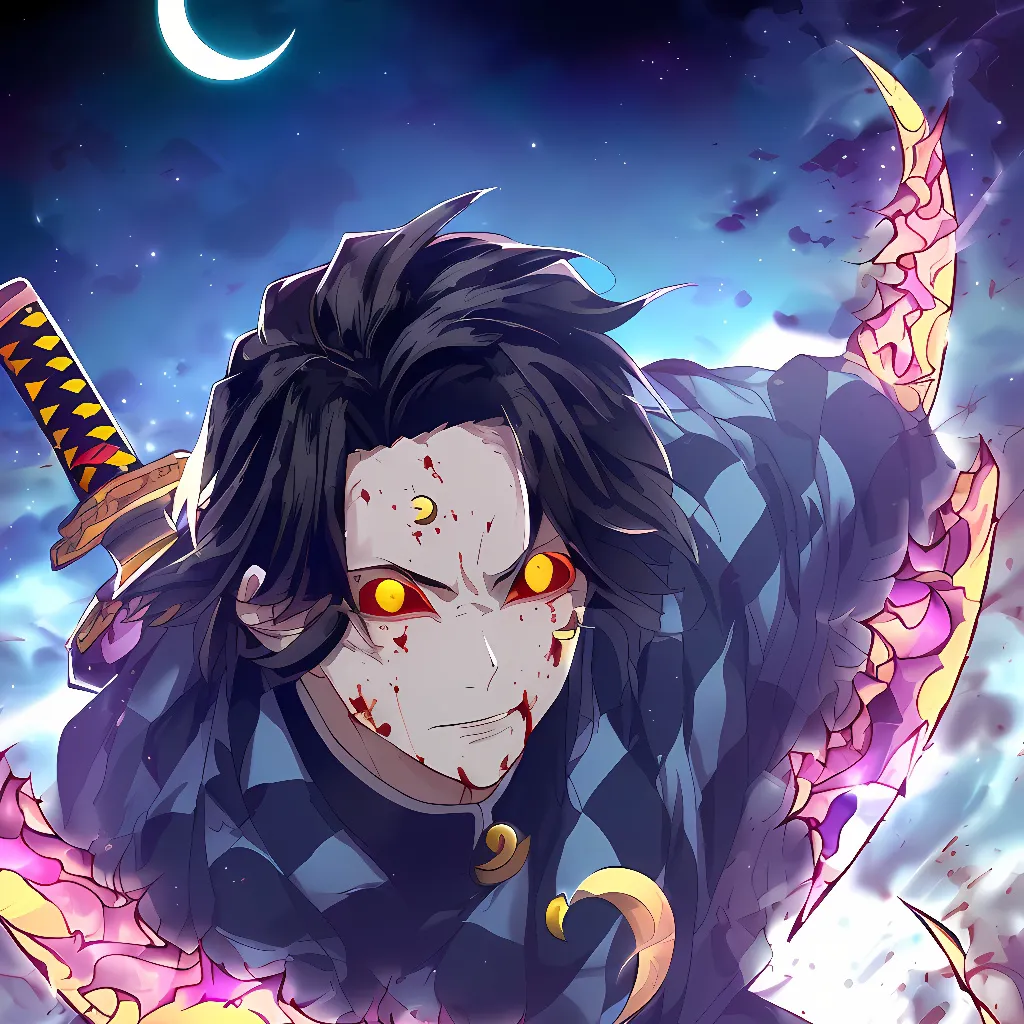 chat with ai character: Kokushibo