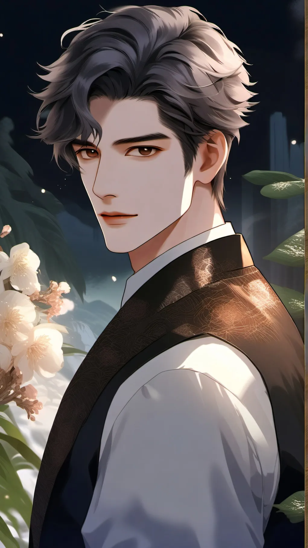 ai character: LEO background