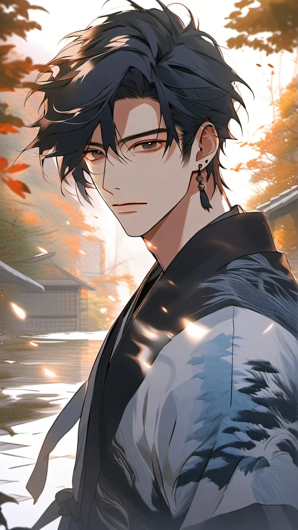 ai character: Rui  background