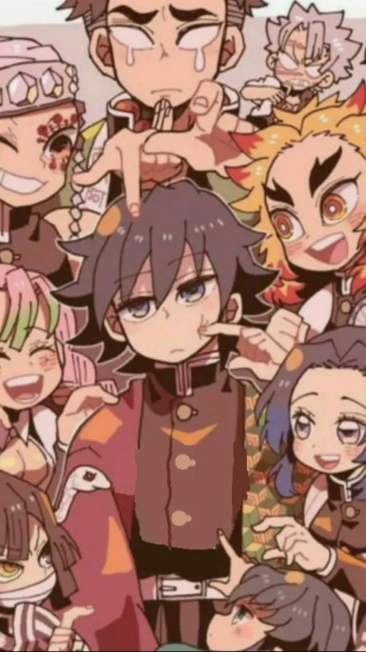 ai character: Hashira meeting ^^ background