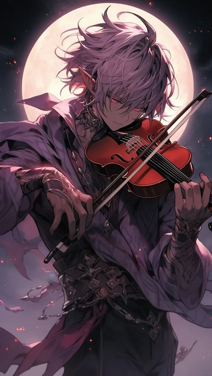 ai character: Vampire's love background