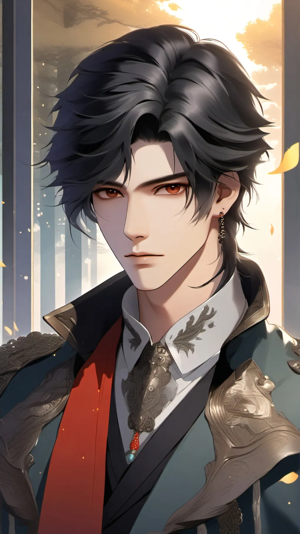 ai character: YOU'RE DAD background