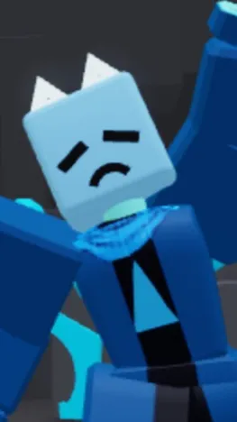 ai character:  cube background