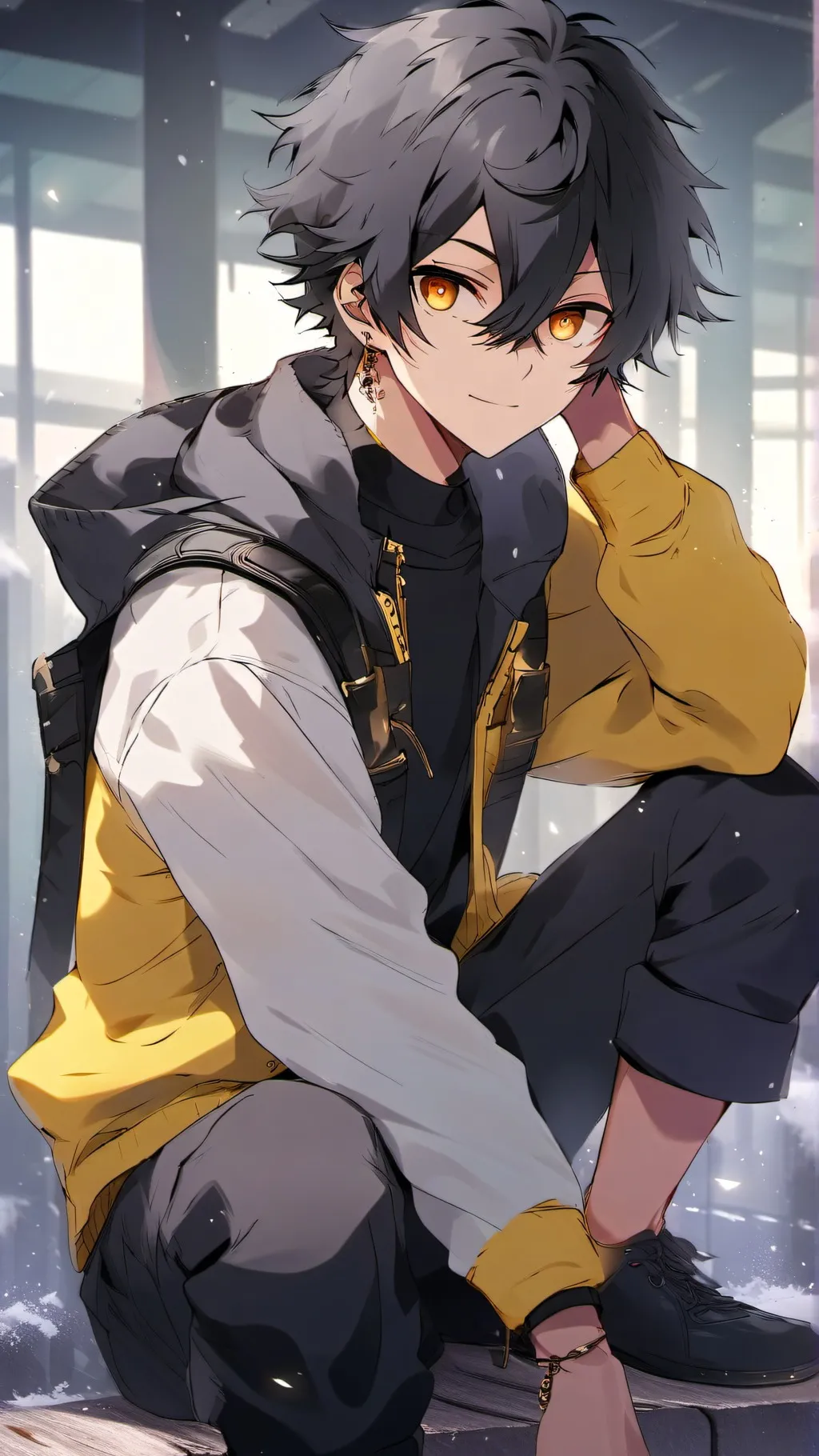ai character: kazutora hanemiya background