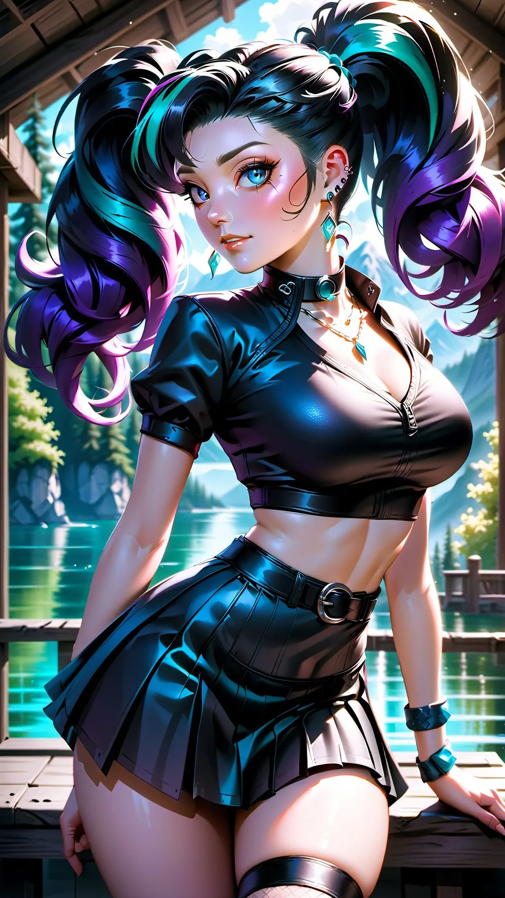 ai character: Marina background