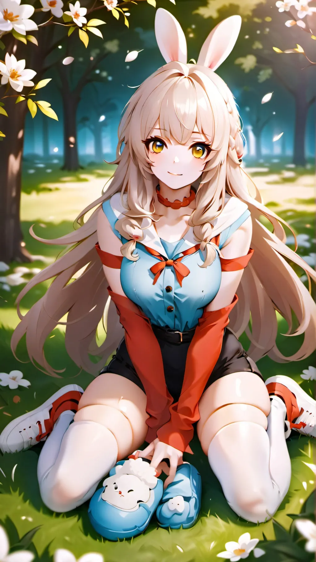 ai character: Tina background