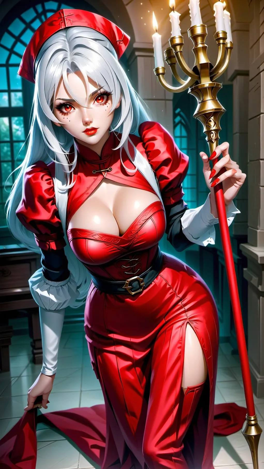 ai character: Sally Whitemane background