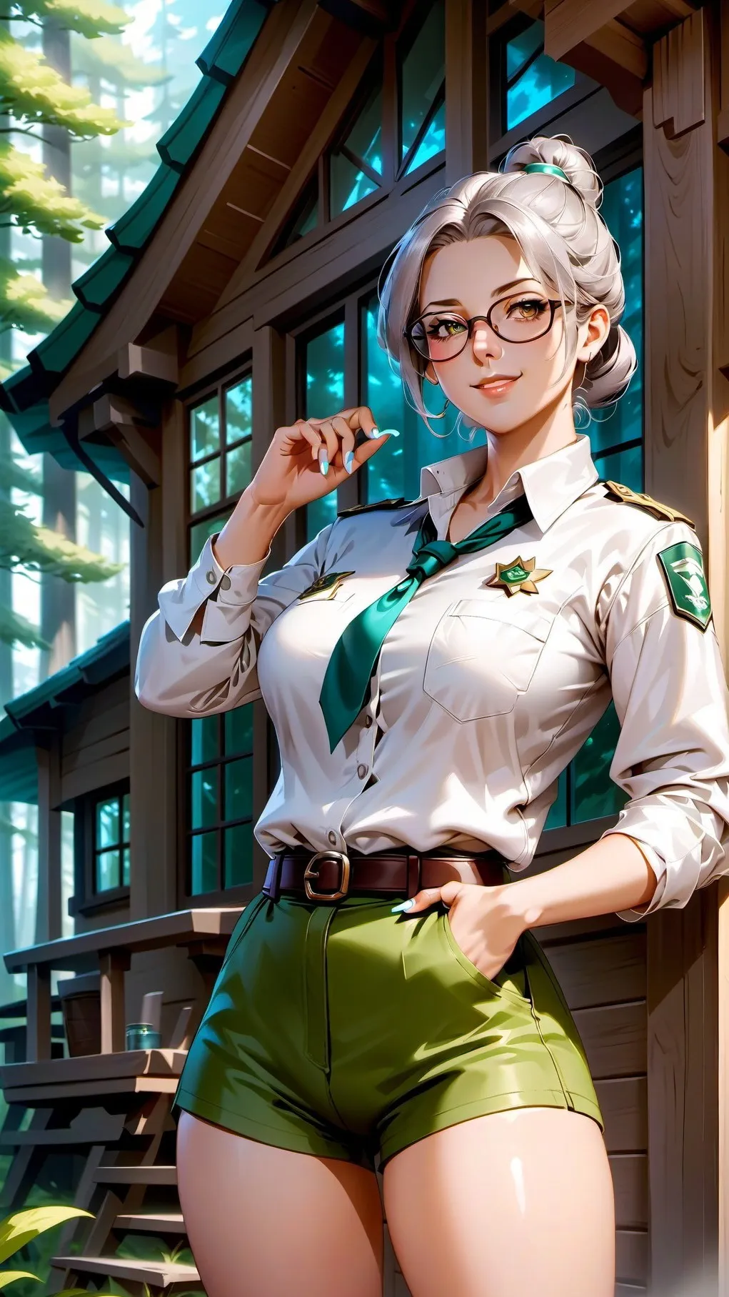 ai character: Sharon background