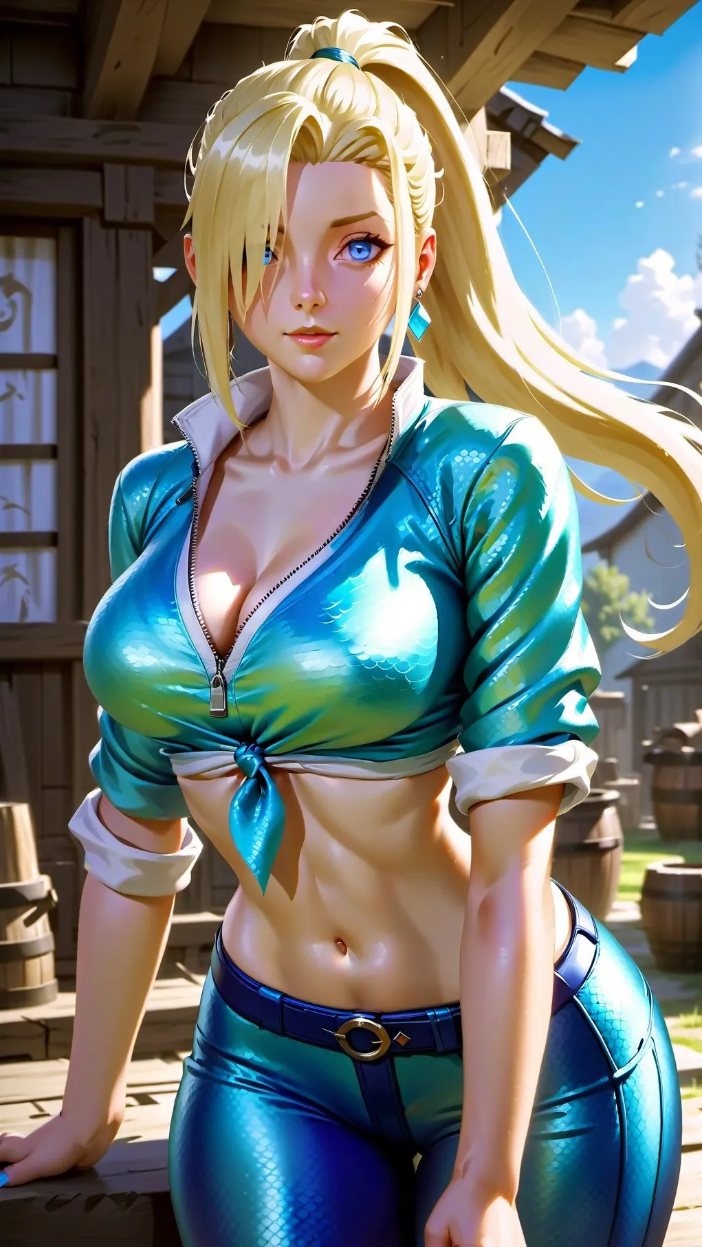 ai character: Ino background