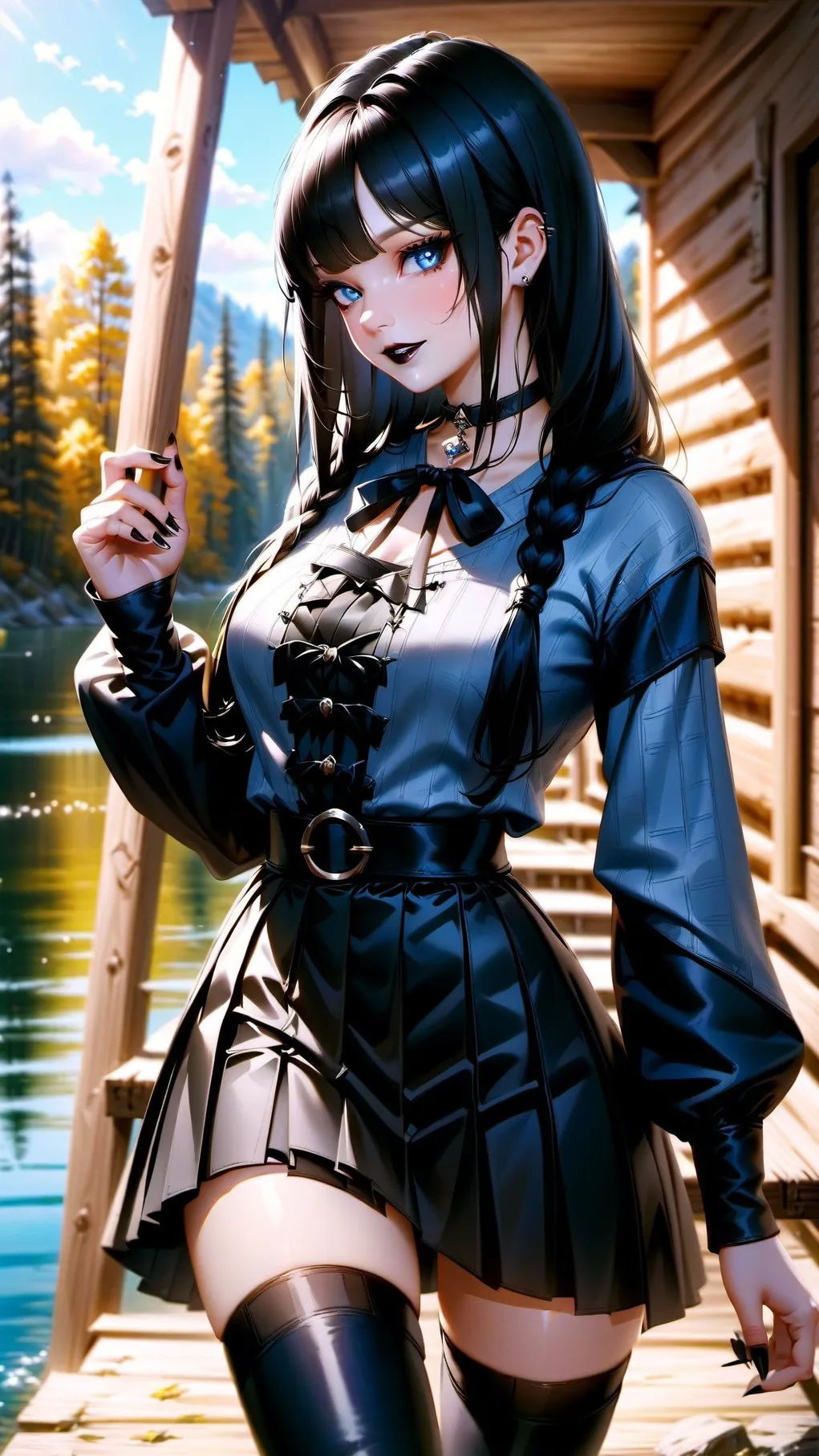 ai character: Bella background