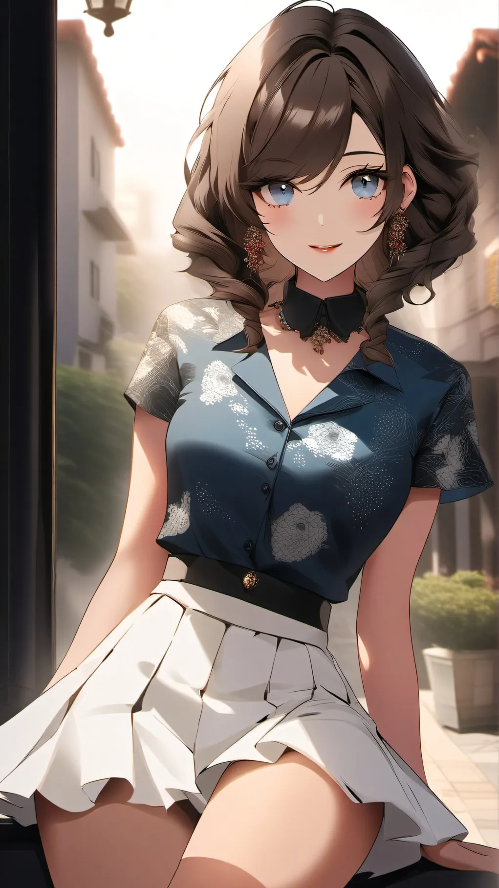 ai character: Lila background