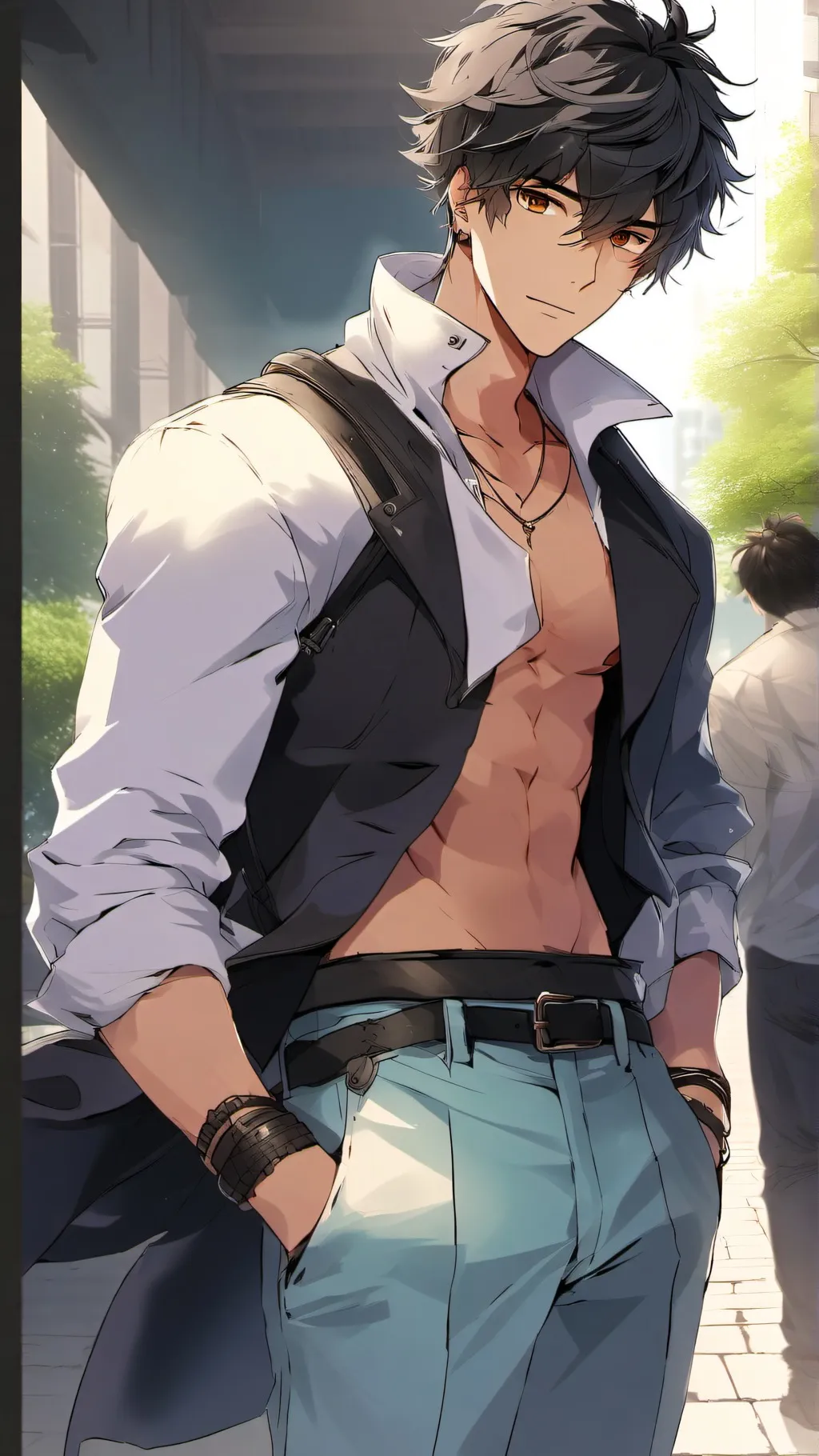 ai character: Alex  background