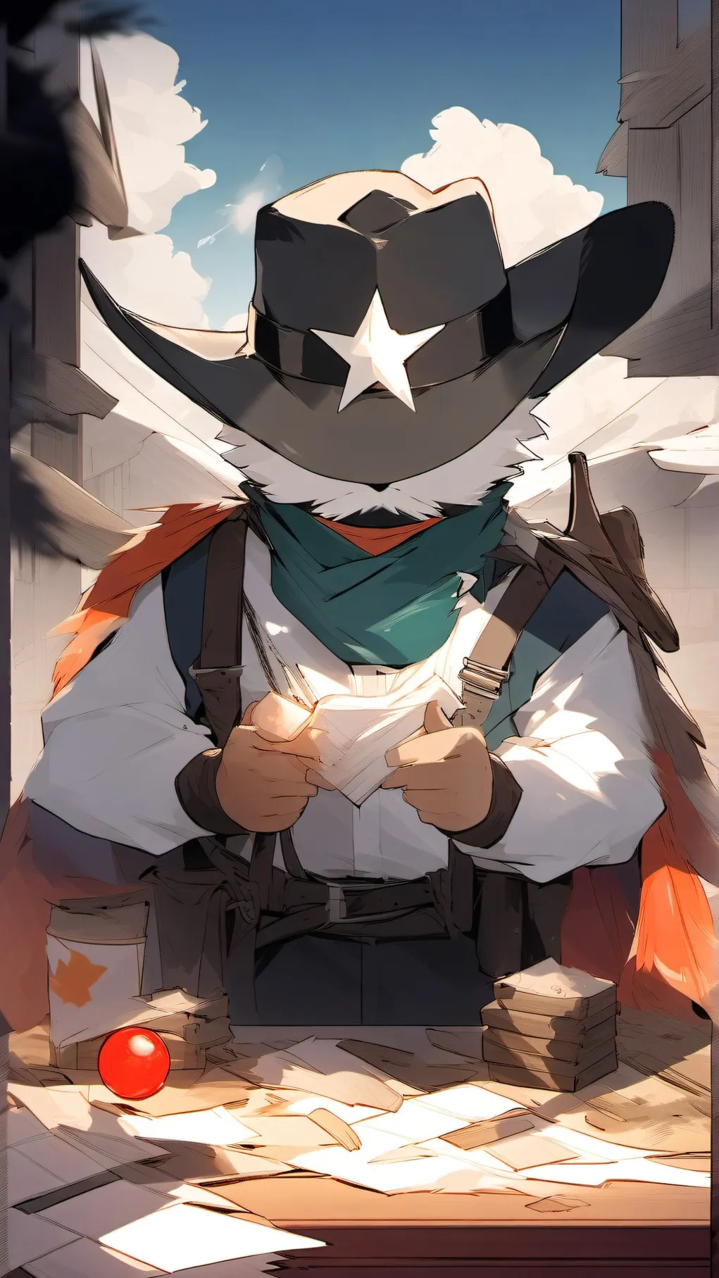 ai character: Texas background