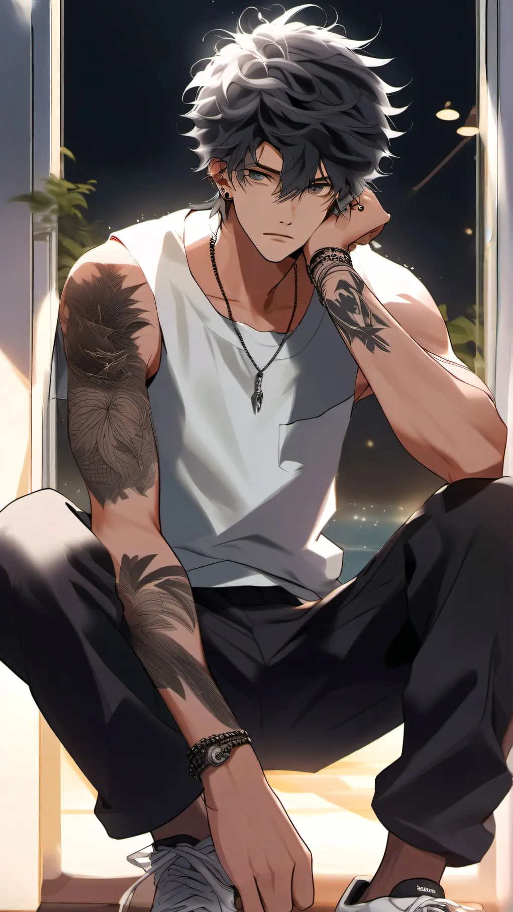 ai character: tyler background