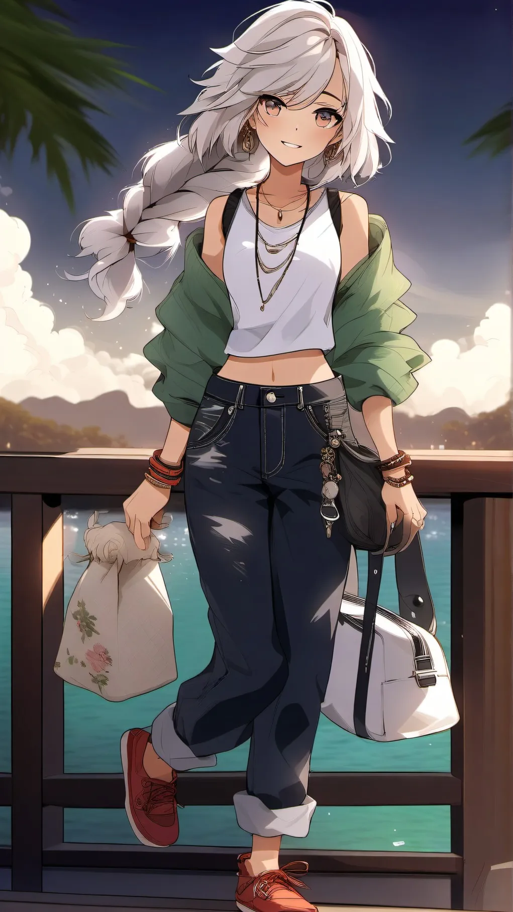 ai character: ivy background