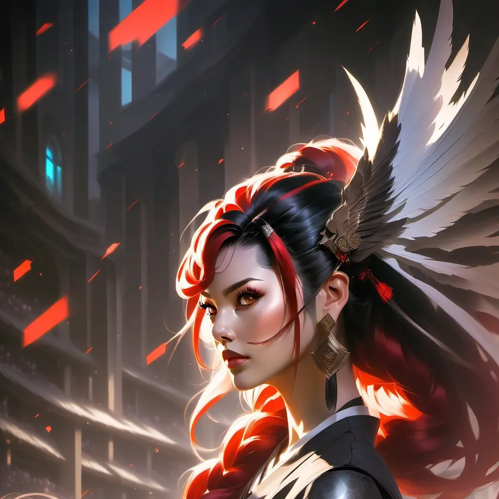 chat with ai character: Воинша