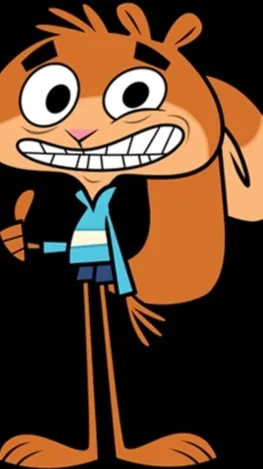 ai character: Scaredy squirrel background