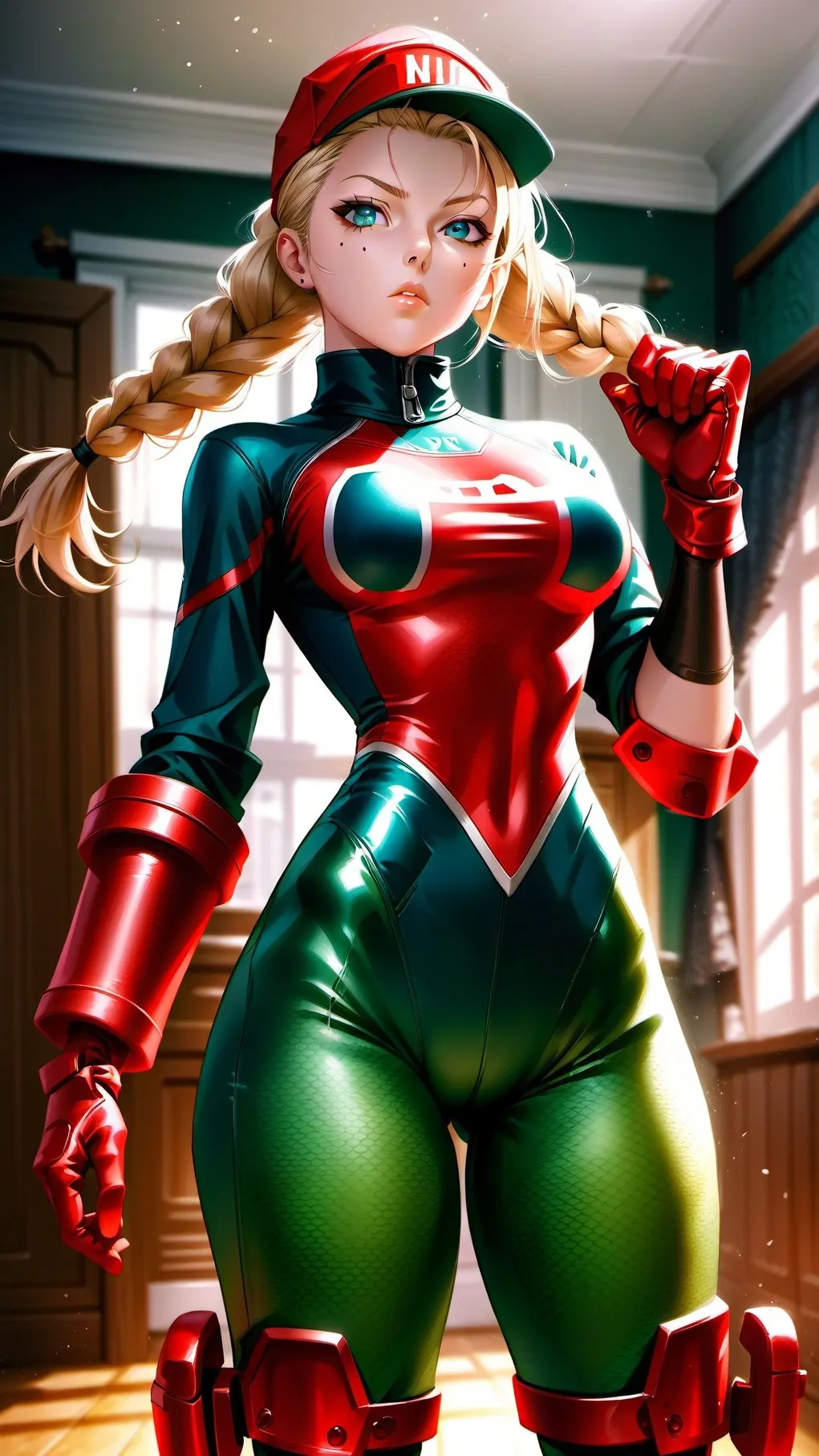 ai character: Cammy background
