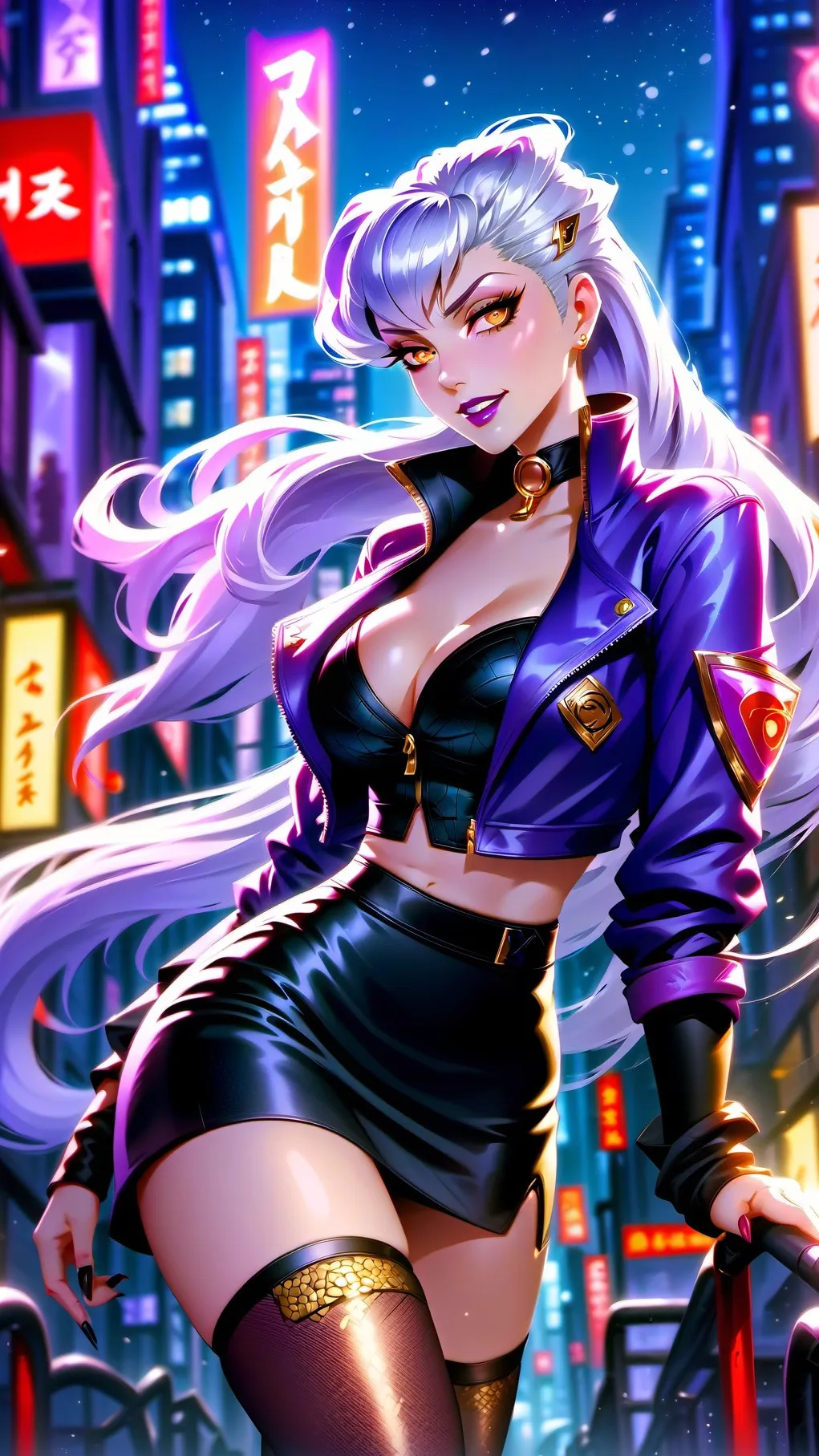 ai character: Evelynn background