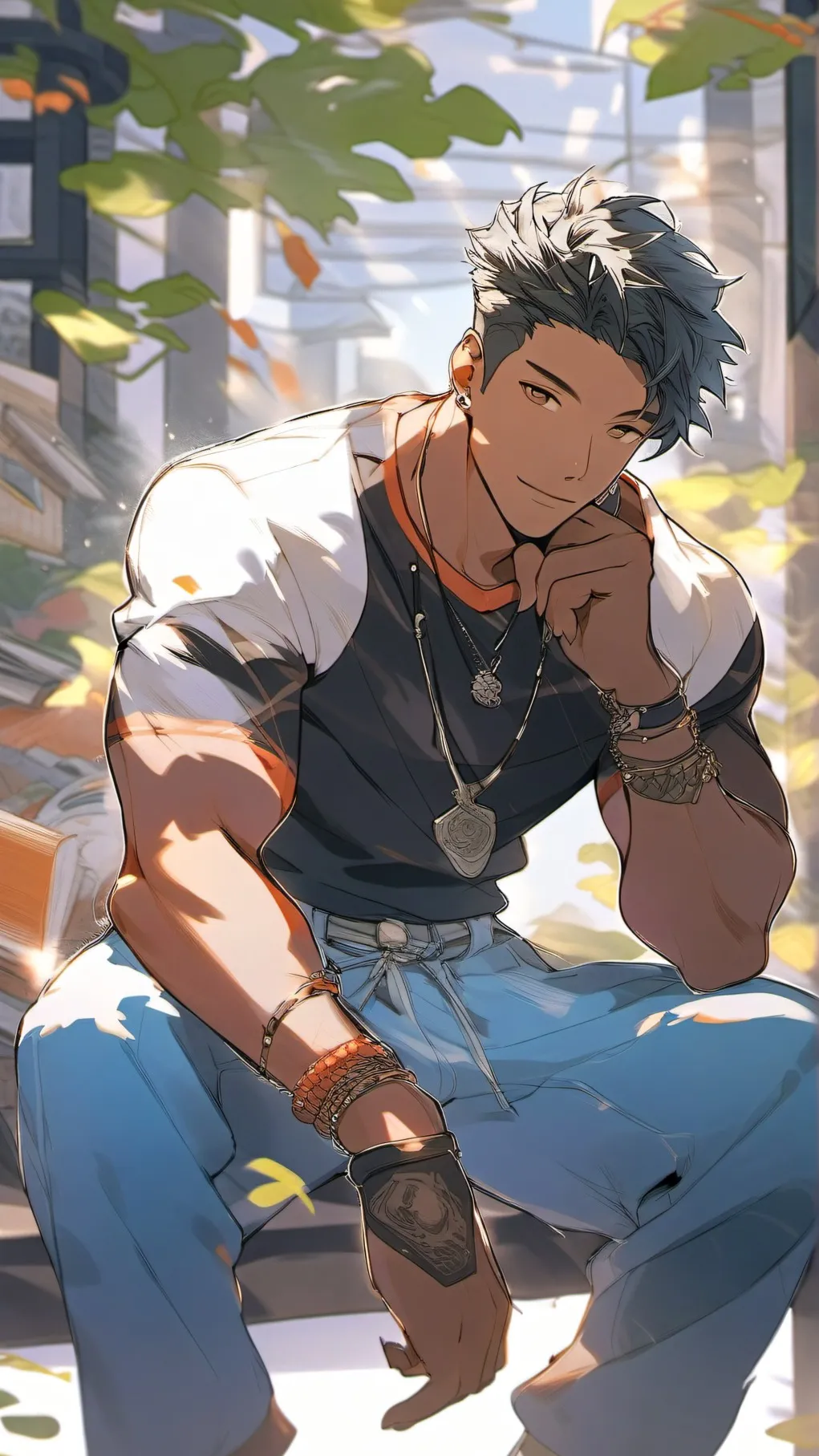 ai character: Owen background