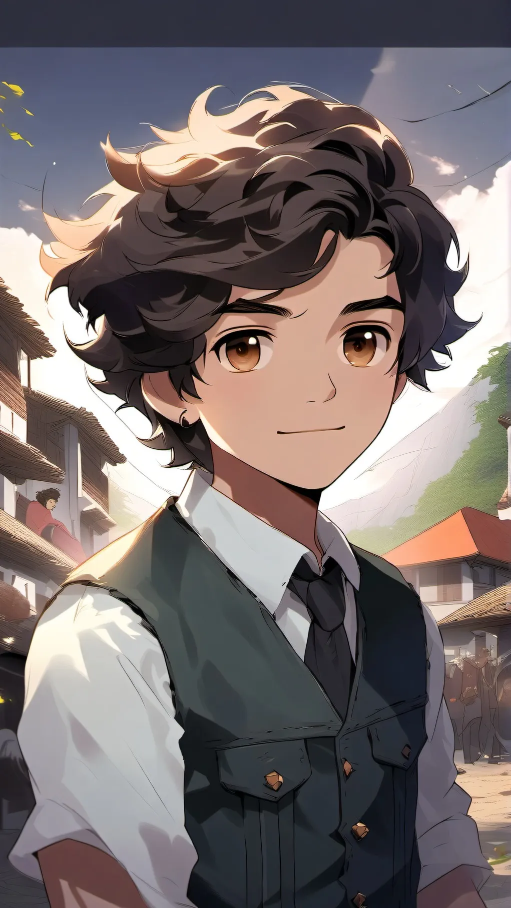 ai character: leo valdez (bed) background
