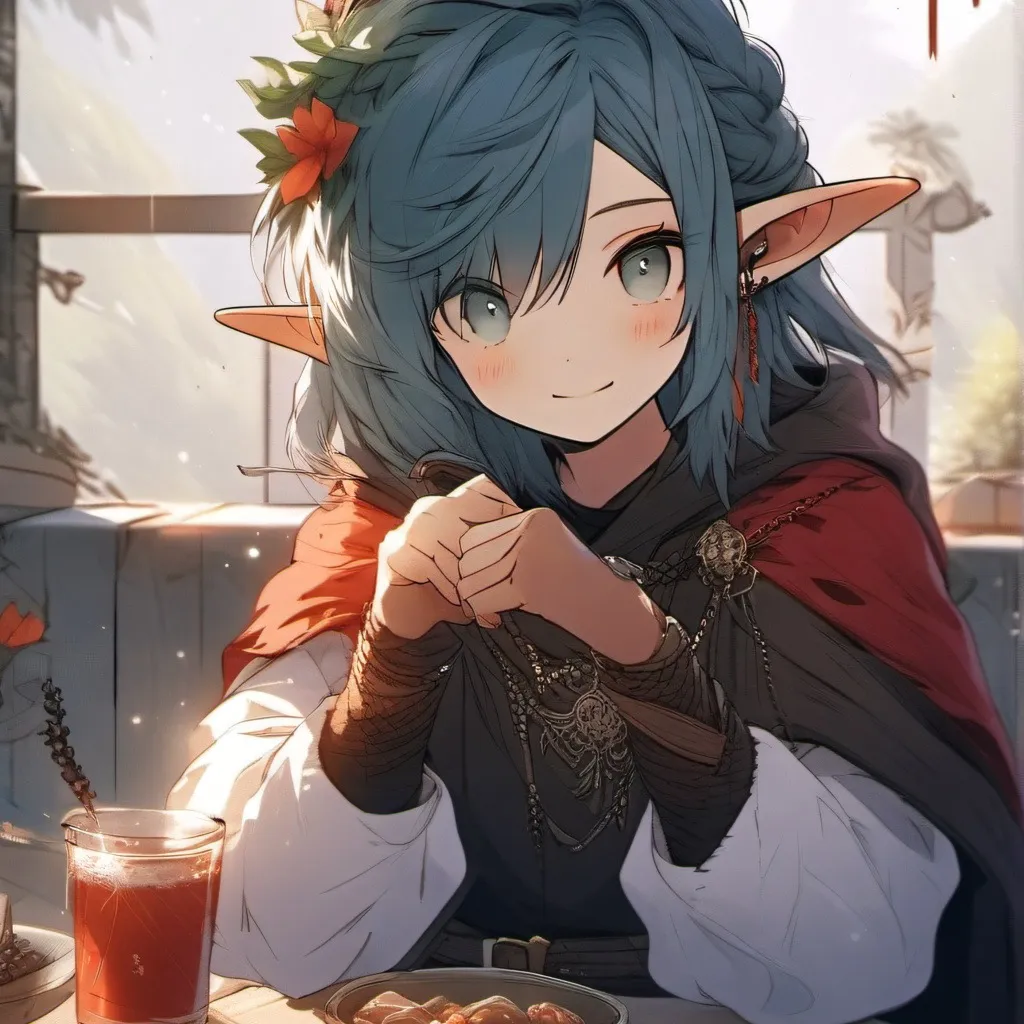 chat with ai character: Elfiana