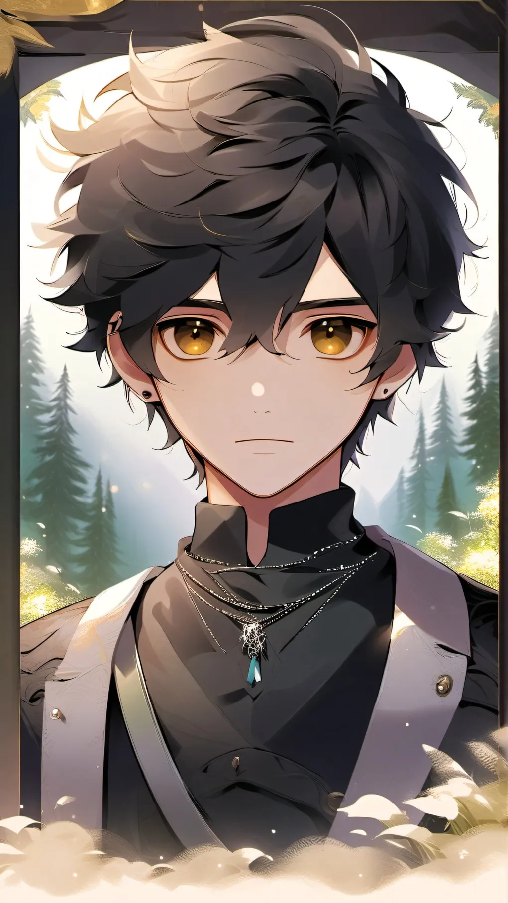 ai character: Percy Jackson  background