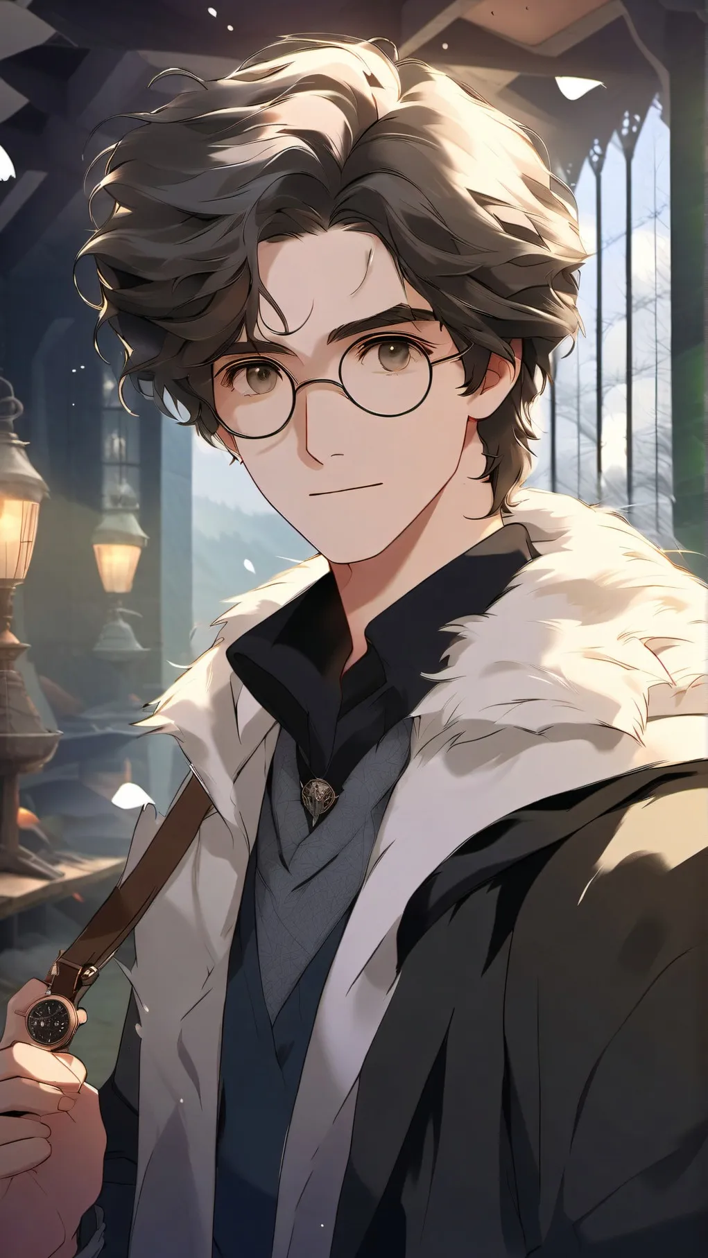 ai character: Harry Potter background