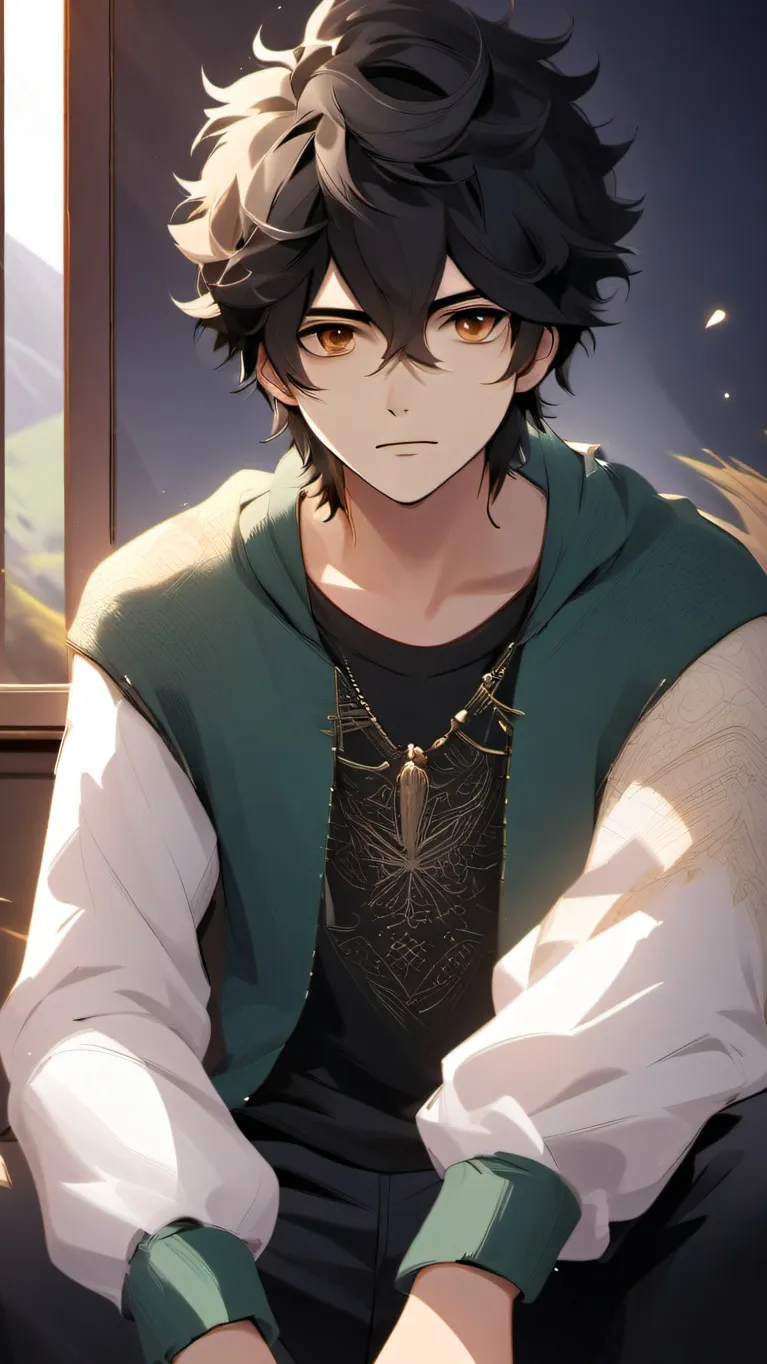 ai character: Nico di Angelo background
