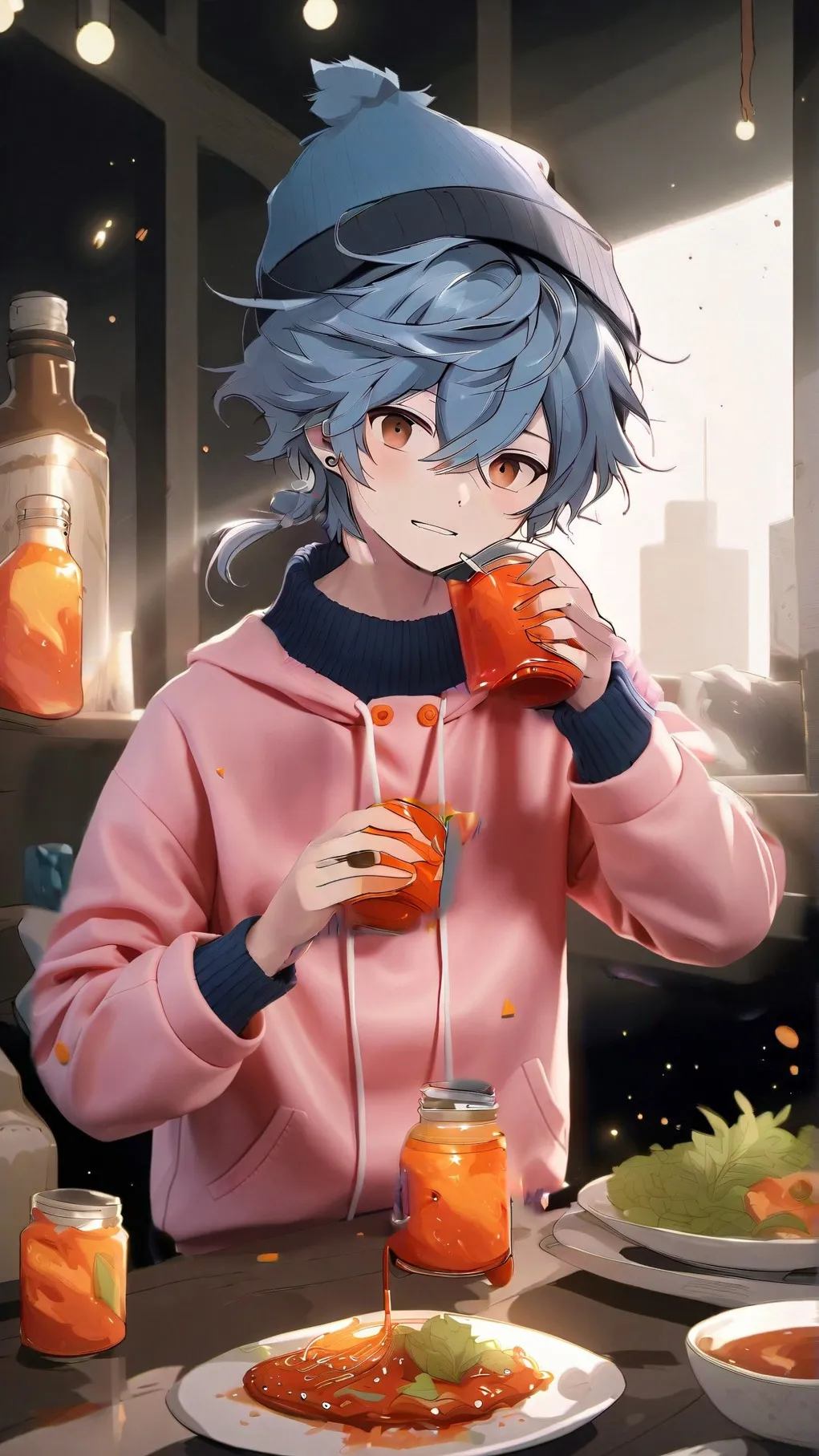 ai character: Baby Saja! background