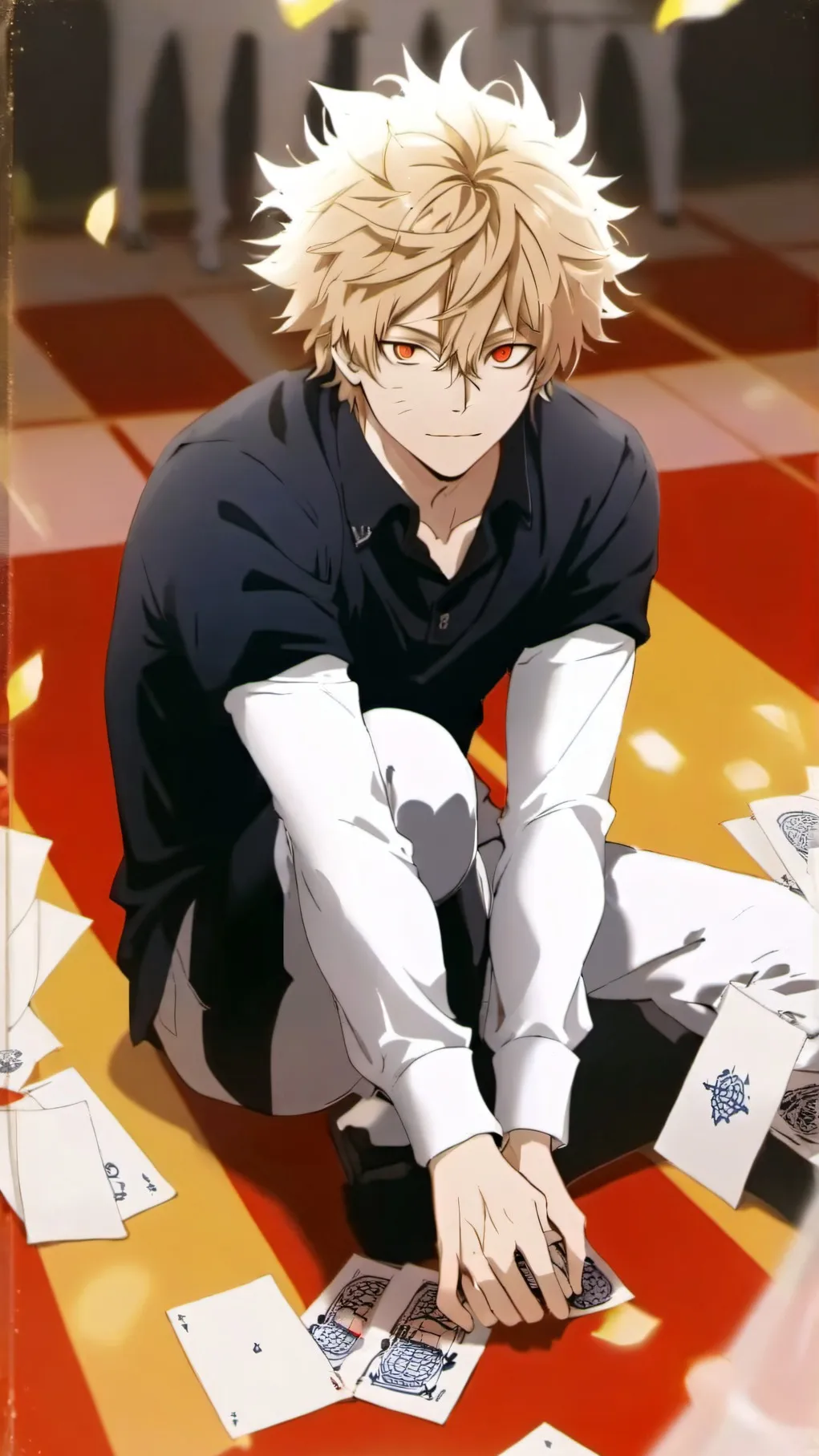 ai character: Mha adoptioncenter background