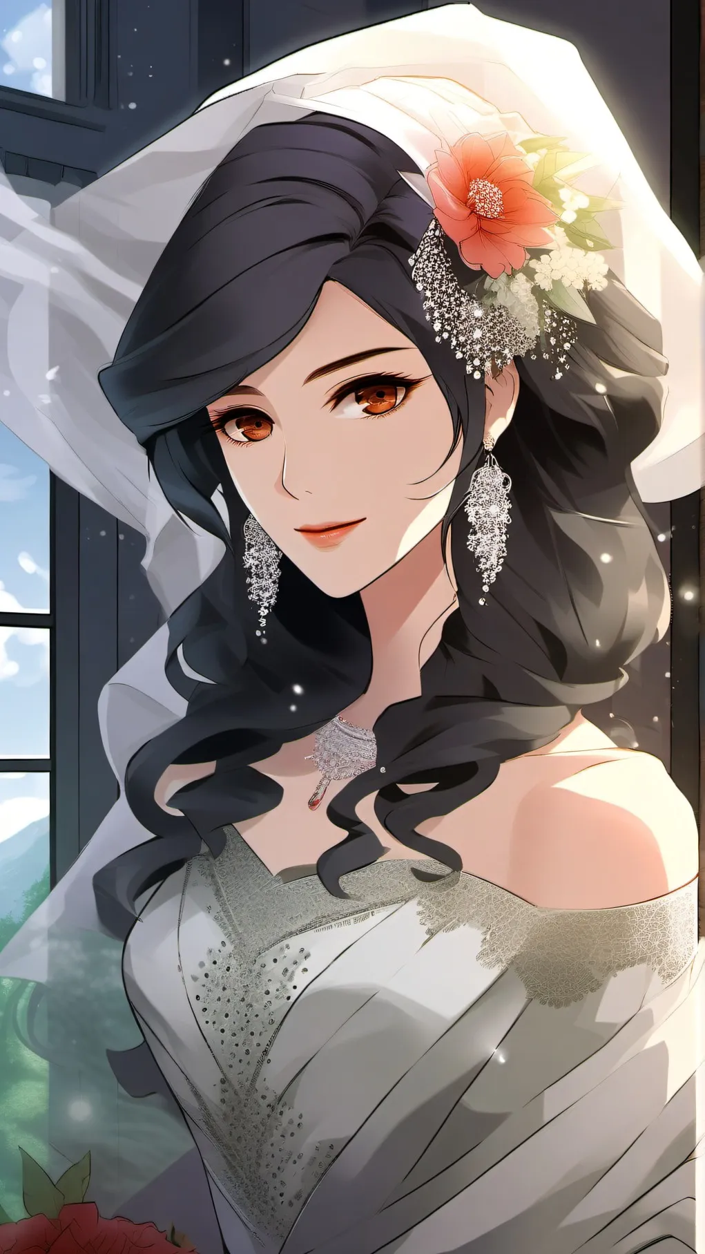ai character: amelia background