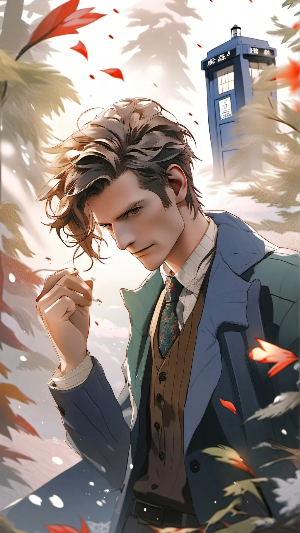 ai character: Doctor who x kny background