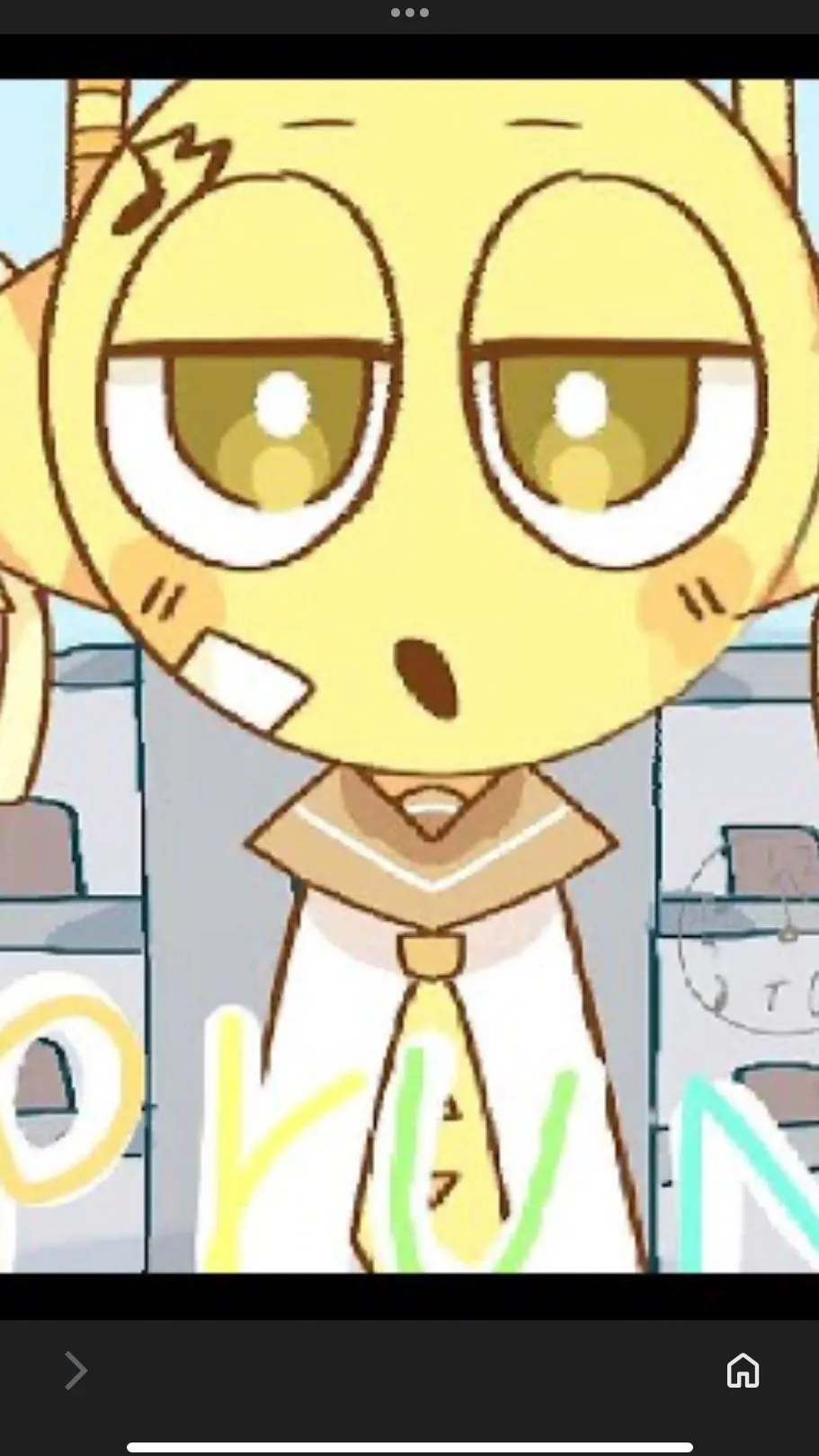 ai character: Sprunki Spupil background