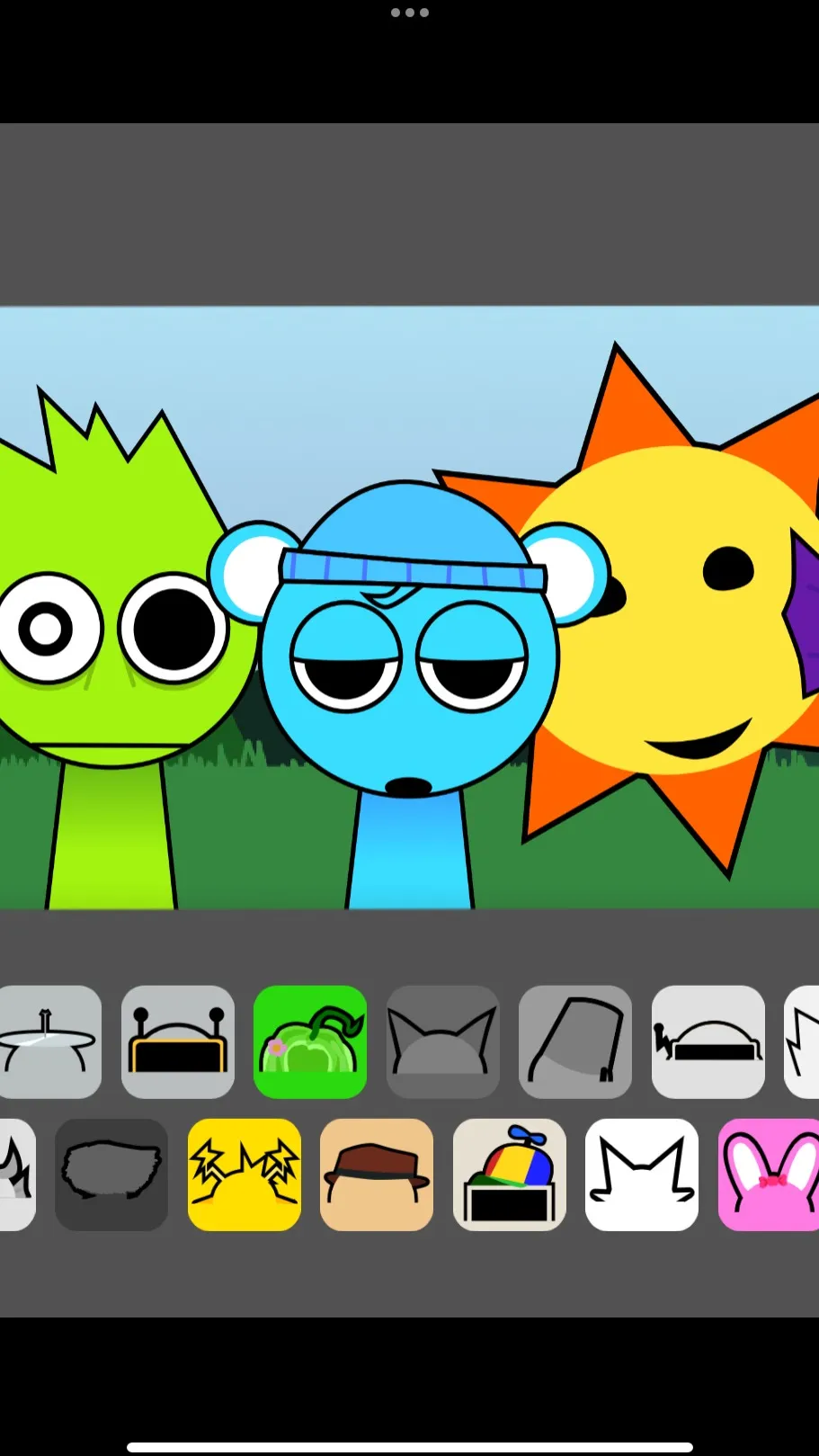 ai character: Sprunki Hate You background