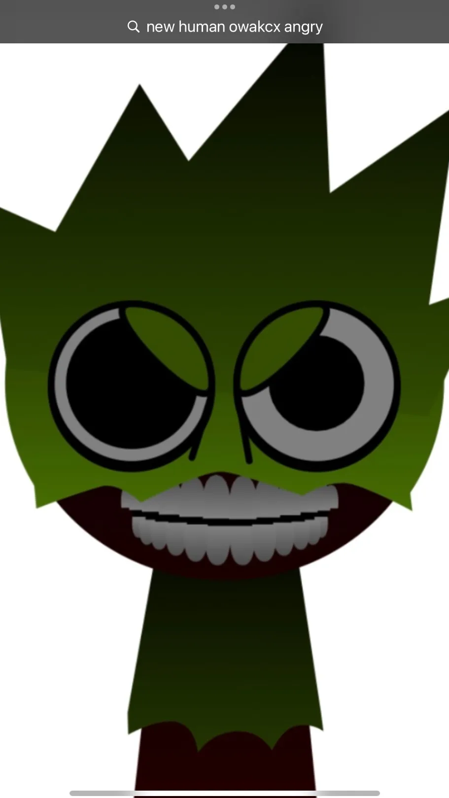 ai character: Owackx horror??? background