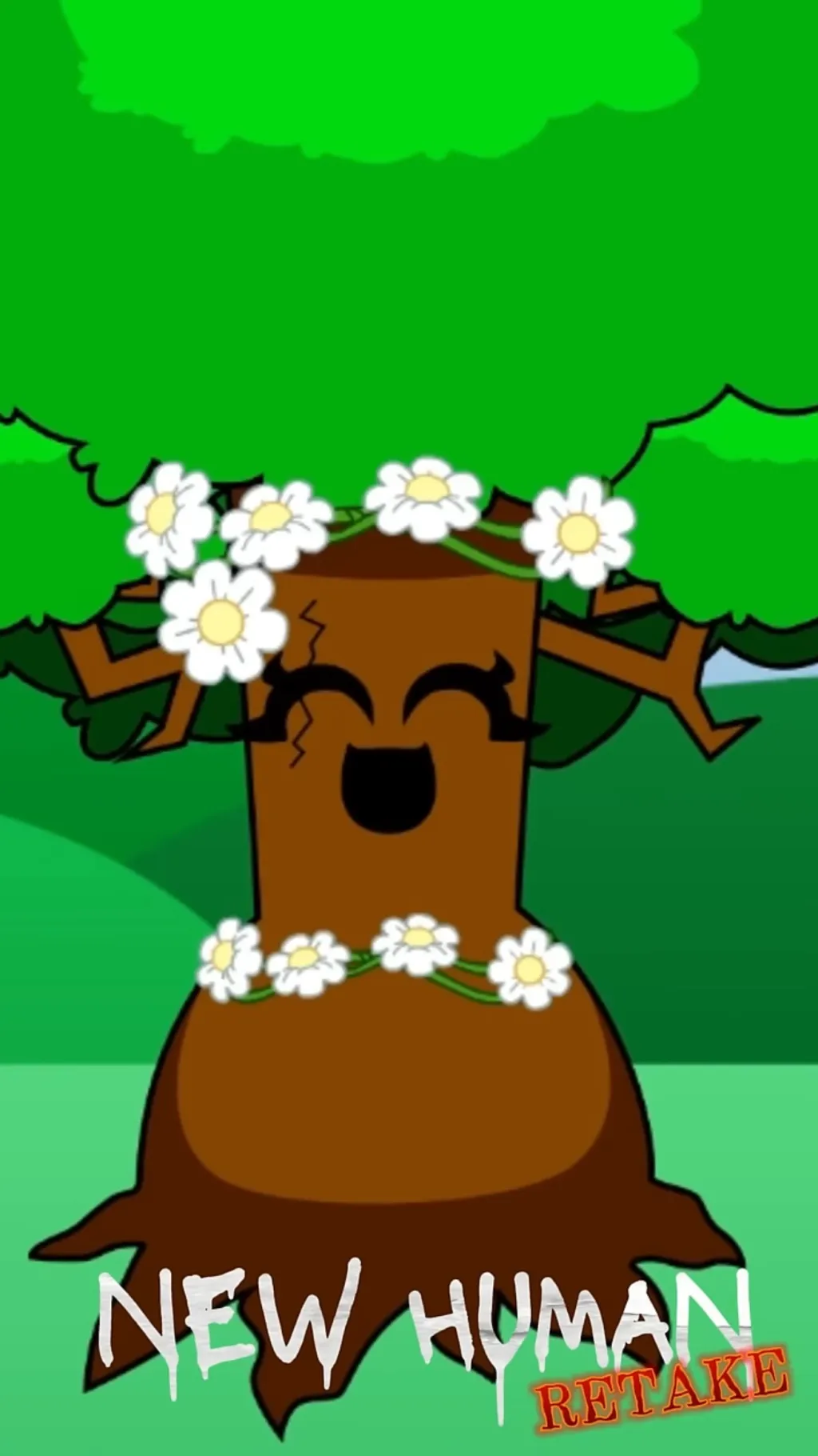 ai character: Mrs Tree(me) background