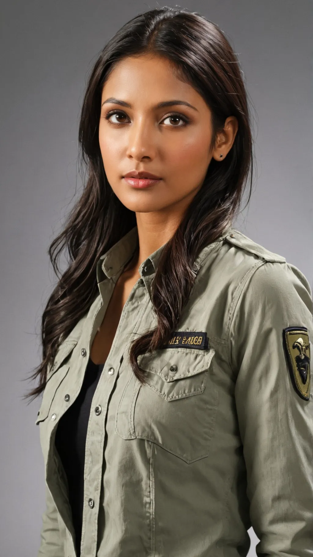 ai character: lara raj background